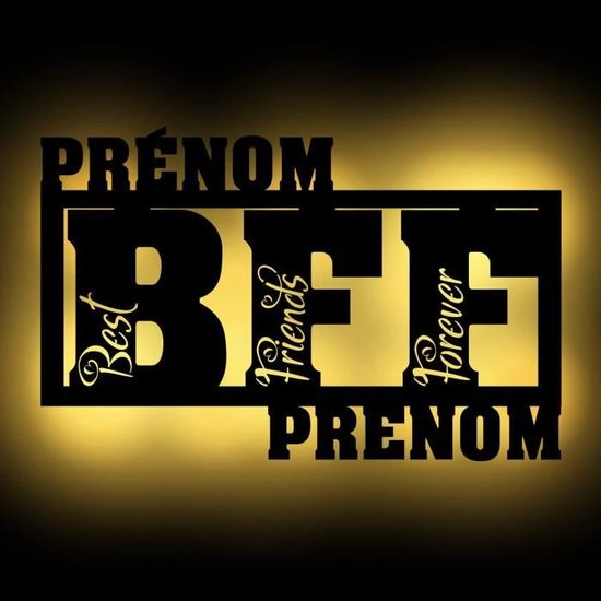 Lampe Murale Led Modèle Infini Family Veilleuse Déco En Bois Avec Cinq