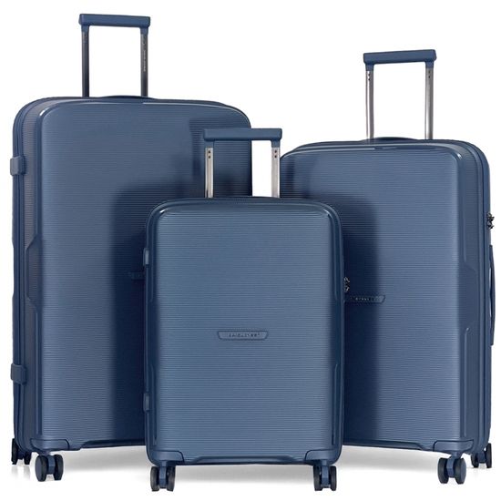 Pierre Cardin - Set de 3 Valises SHAULA Rigides - Trolley 8 Roues Pierre Cardin - Set de 3 Valises SHAULA Rigides - Trolley 8 Roues