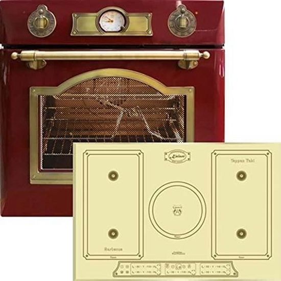 Kaiser EH 6355 RotEm Electriques Four encastré 67L + Kaiser KCT 7797 ...