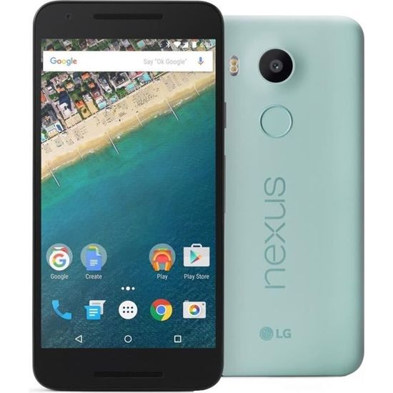 LG Nexus 5X H791 LTE 5" Smartphone Android 16GB bleu Nouveau dans une boîte blanche