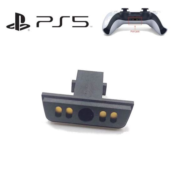 Fiche prise jack 3.5mm pour PS5 dualshock 5 dualsense 5 Cdiscount Jeux vidéo