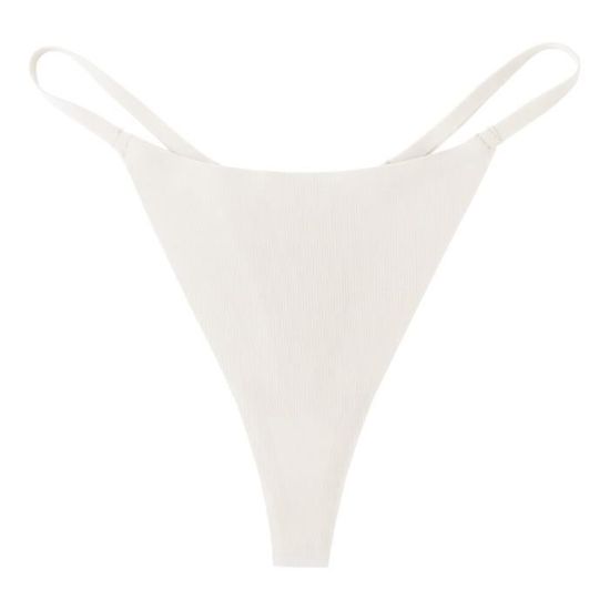 Culotte Femme 3 En 1 Soie Glacée Taille Haute - Sans Couture, Invisible, Effet Gainant, 7A - 9