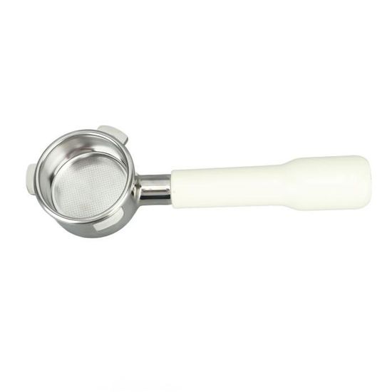 Porte-filtre à Café 54mm Double Bec - Acier Inoxydable, Manche En Bois - Compatible Machines Sage/Breville Série 8 (870/880) - 5