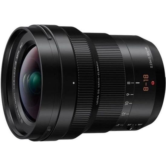 Leica DG Vario-Elmarit H-E08018E - Objectif zoom grand angle - 8 mm - 18 mm - f-2.8-4.0 ASPH. - Micro Four Thirds