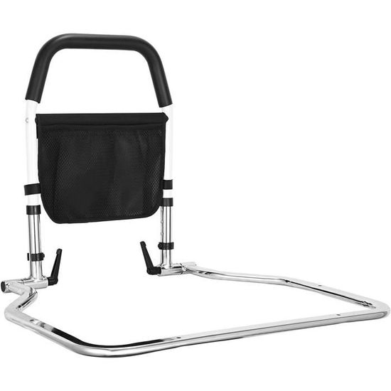 Lit Pour Personnes âgées Avec Tête De Lit En Bois Massif Blanc 140x200 Cm 94801470