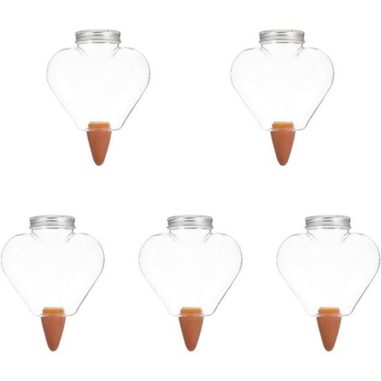 Garden Innovations Aqua Balance - Lot De 4 Globes Arroseurs Autos Pour Plantes - 1,25L - Contrôle Intelligent Météo/Température