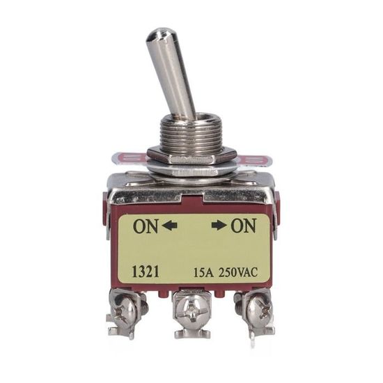 5/10/20/50 PIÈCES 15x21mm Interrupteur À Bascule Avec Lumière