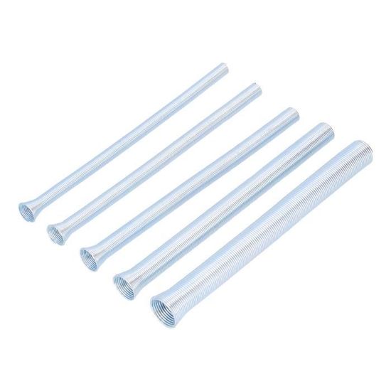 Lot De 5 Cintreuses De Tubes à Ressort, 21 Cm En Acier Super élastique Pour Cintrer Les Tubes En
