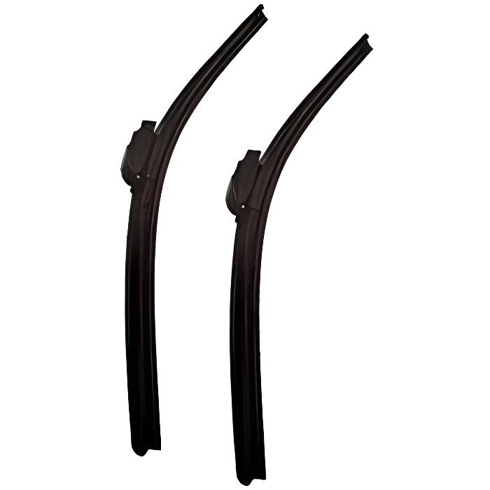 Kit 2 Balais d'essuie-glaces pour CITROËN C4 GRAND PICASSO 2006-2010 Universel Flat 11 Adaptateurs.