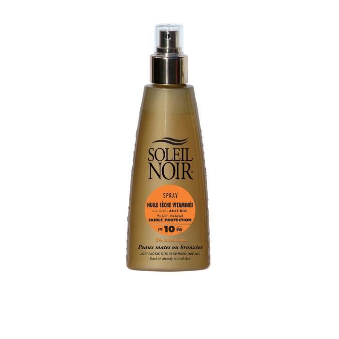 Spray Huile sèche vitaminée Soleil Noir SPF 10 150 ml
