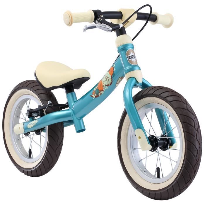 BIKESTAR - Draisienne - 12 pouces - pour enfants de 3-4 ans - Edition Sport 2-en-1 - garçons et filles - Turquoise