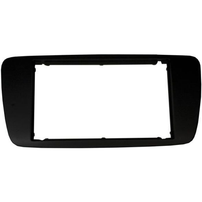 Adaptateur de façade d'autoradio Double DIN Noir Seat Ibiza 2008 >