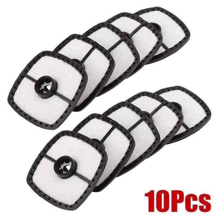 10 x Filtre à Air Pièce de Rechange Elément Filtrant pour Ventilateur de taille-haies A226001410 SRM 210 225 HC150 tondeuse à gazon