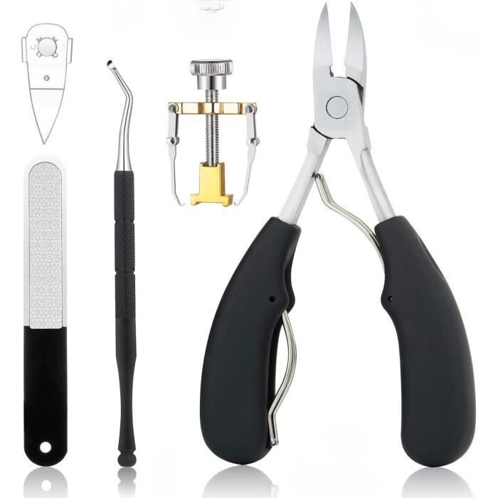 Coupe Ongles Professionnel, Pince Coupe Ongle Pied, Coupe-ongles Pour Ongles Épais Et Durs Ongles, Ensemble De Coupe-ongles