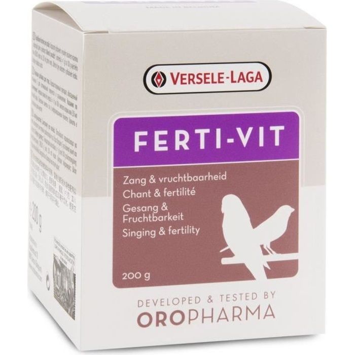 Versele-Laga Oropharma-Ferti-Vit Aliment Complémentaire pour Oiseau 200 g