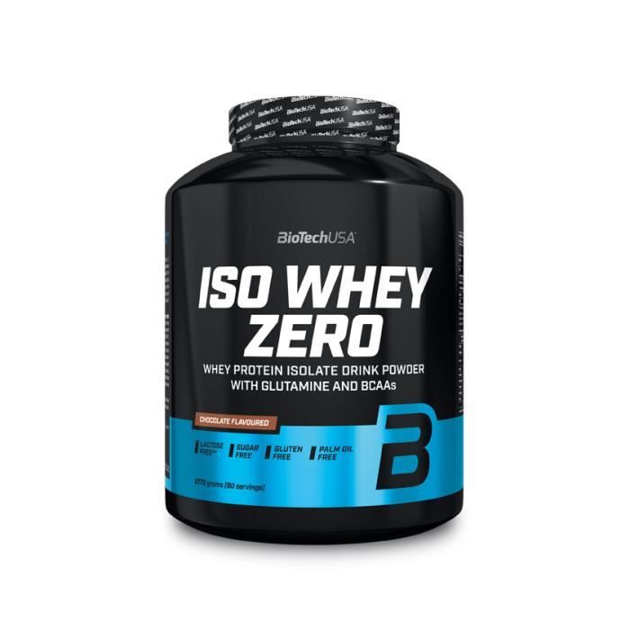 Iso Whey Zero Biotech USA 2270g VANILLE Biotech USA