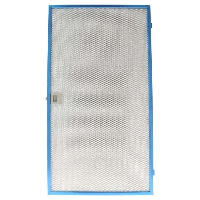 Filtre graisse metal 556x305 pour Hotte Faure, Hotte Brandt, Hotte Sauter, Hotte Fagor, Hotte Broan - 3665392018865