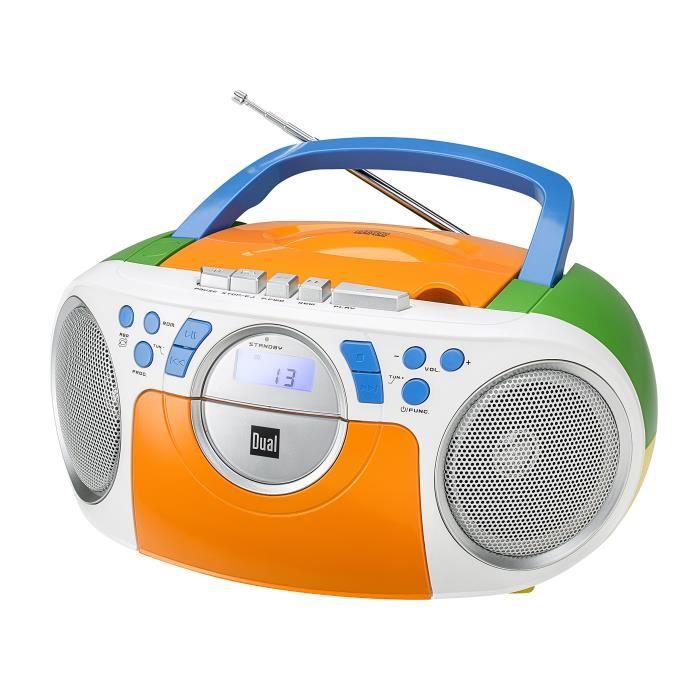 DUAL P 70 CD-Radio UKW AUX, CD, Cassette Bunt