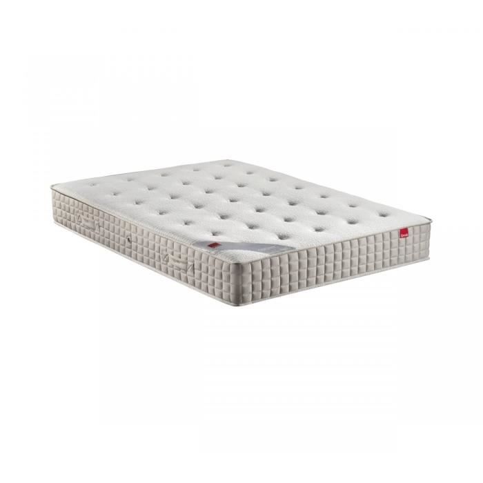Matelas ressorts Epeda ORCHIDEE 26 cm 180x200 Blanc Casse