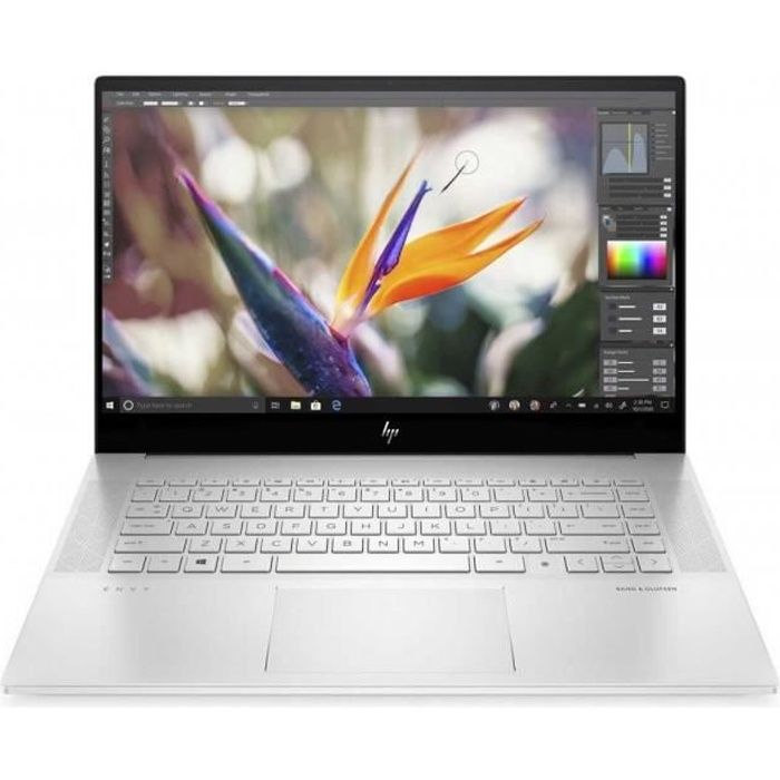 Portable HP Envy Laptop 15 - 15,6'' 4K - Core i9 10885H - RAM 32Go - SSD M2 2000Go - NVidia GeForce RTX 2060 Max-Q - 1E6R2EA