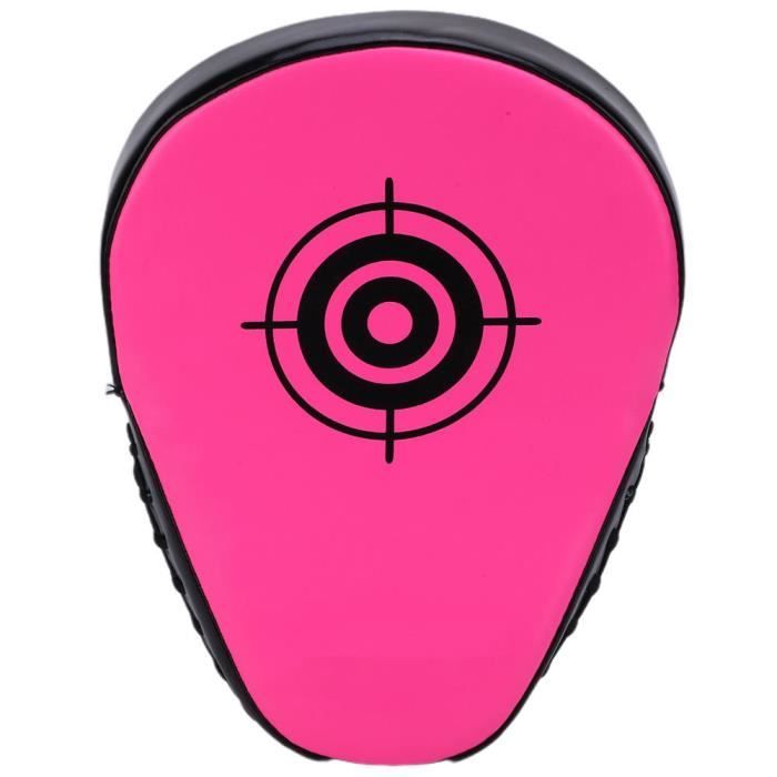 Lv.life Pads de boxe Cible de Main de Boxe pour Taekwondo Frappe Outil d'Entraînement des Athlètes pour Muay Thai(Rose fluorescent