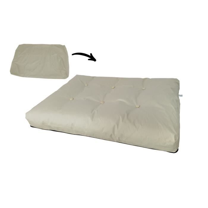 Rebecca Mobili Doublure Polyester imperméable pour Coussins de palette de Jardin beige