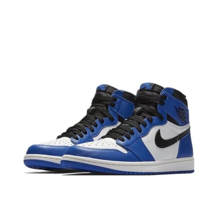 Air Jordan 1 Retro High-Game Royal-Chaussures de Sport Basket AJ 1 Pas Cher pour Femme Homme