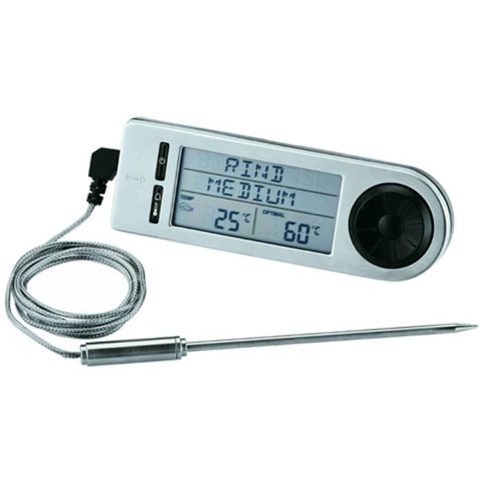Rösle Barbecue, Thermomètre à Viande, Thermomètre Digital, Thermomètre, 25086