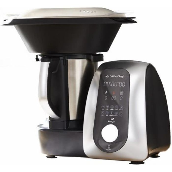 SENYA Robot cuiseur multifonction 3,3L - 5 programmes auto - Livret recettes - My Little Chef