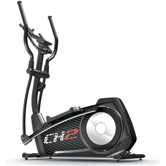 Sportstech CX2 Vélo elliptique - Marque allemande de qualité - Vidéos en direct & Multijoueur - Entraîneur elliptique avec console
