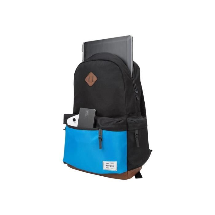 TARGUS Sac à dos Strata - 15,6- - Noir/Bleu