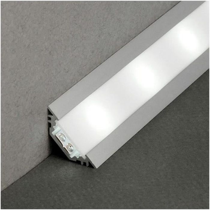 PROFILE LED ANGLE 45° 2000MM ANODISE*