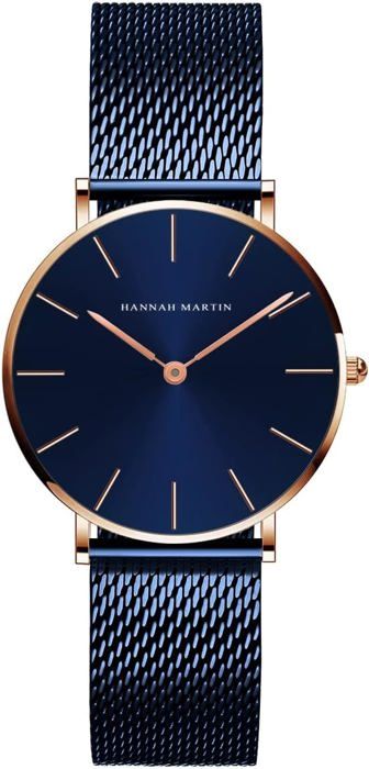 Kubagom Très Mnce Montre Pour Femme Quartz Étanche Acer Noxydable Avec Bracelet En 2025