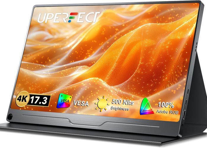 Écran portable ultra haute définition 4K de 173 pouces 3840*2160 rapport de contraste 1500:1 luminosité 500cd/m² 100 % AdobeRGB