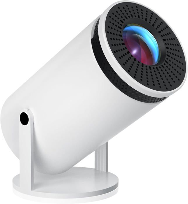 Vidéoprojecteur Android 11 FHD 1080P 300 ANSI - Mini Projecteur Portable WiFi 6, Bluetooth, Home Cinéma