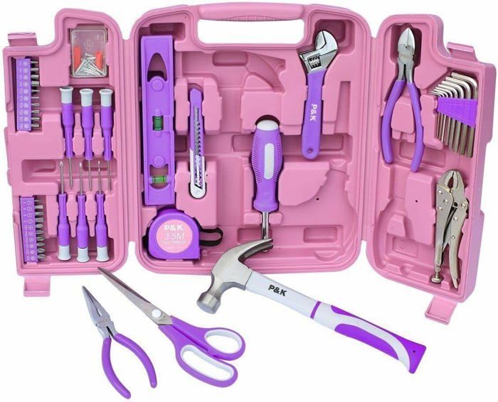 Hi-Spec Mallette à Outils – Caisse à Outils Complète Avec Clés, Tournevis, Marteau Et Accessoires – Idéale Bricolage, Réparations Maison Et Mécanique - Idée Cadeau DIY Pour Débutants Et Famille