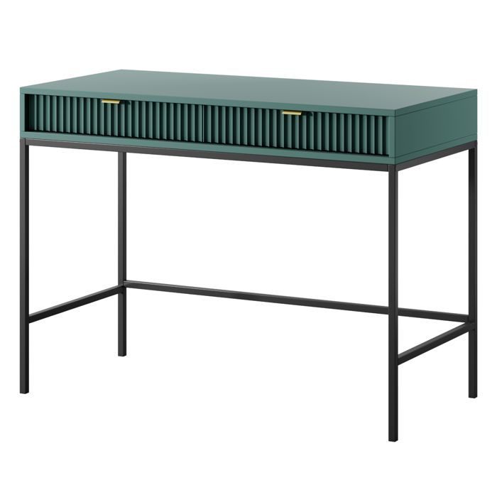 Coiffeuse Komodee NANAIMO TOA1 Frontal en relief Vert Vert 50 x 104 x 77 cm
