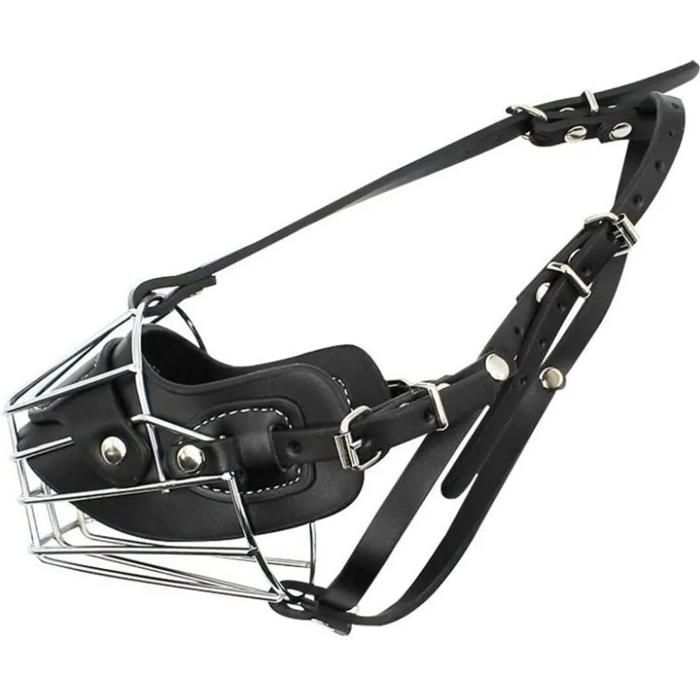 Comparer les prix de Muselière métal cuir chiengrands chiensmordant sécuritéla plupart chiens YYV