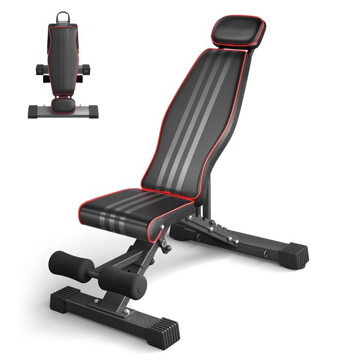 Banc de Musculation -Complet du Corps Banc inclinable - Banc