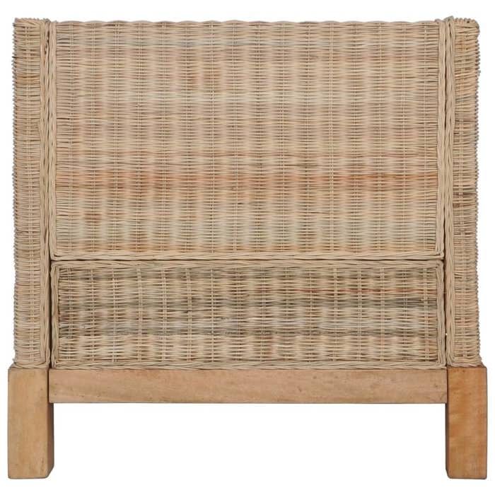 Fauteuil en rotin naturel - vidaXL - 72x78x71 cm - Coussins Blanc crème - Rotin naturel - Bois de manguier