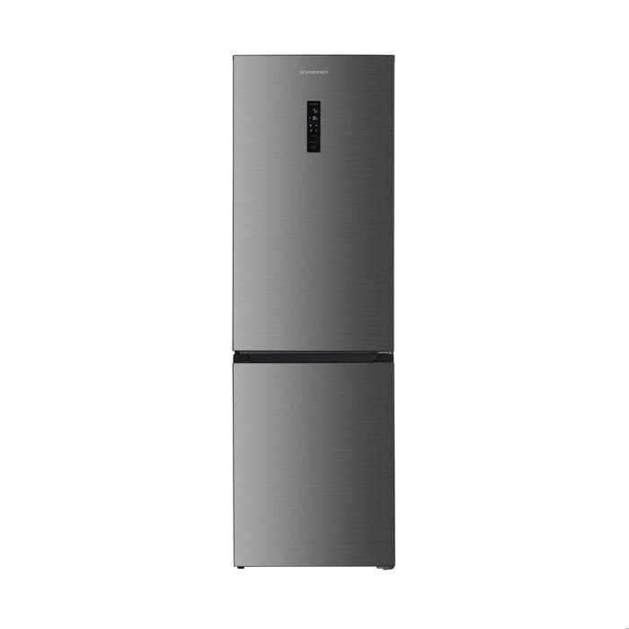 Schneider SCCB347HDNF XD Réfrigérateur combiné Inox - vue 1