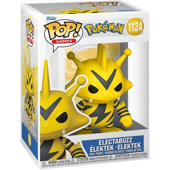 Figurine Funko Pop Games Pokémon Electabuzz - vue 4