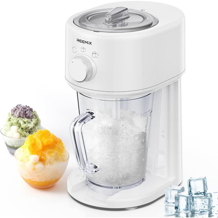 Machine à glace pilée Broyeur de glace électrique et Machine