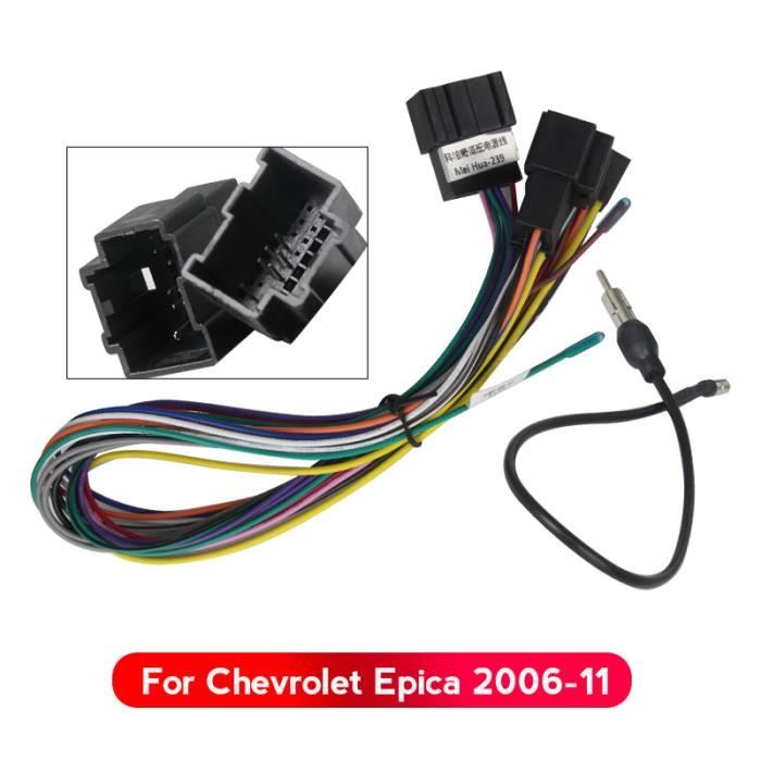 Câble Chevrolet accessoires optionnels, câble spécial pour voiture