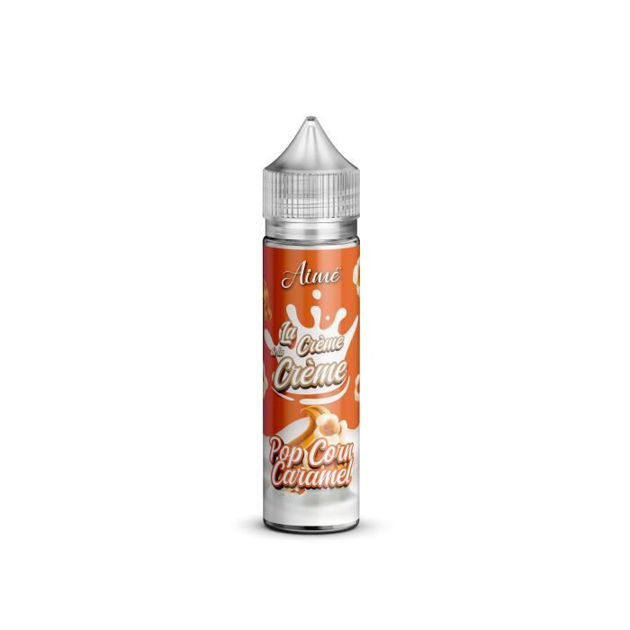 E-liquide Aim La crme de la crme Pop Corn Caramel 50ml - 0mg - Cdiscount  Au quotidien