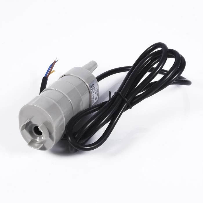 Pompe électrique Portable 12V - Transfert Eau/huile/kérosène - Débit 30L/min - Câble 5m - Alliage Aluminium - Pour Remorque, Voiture - 11
