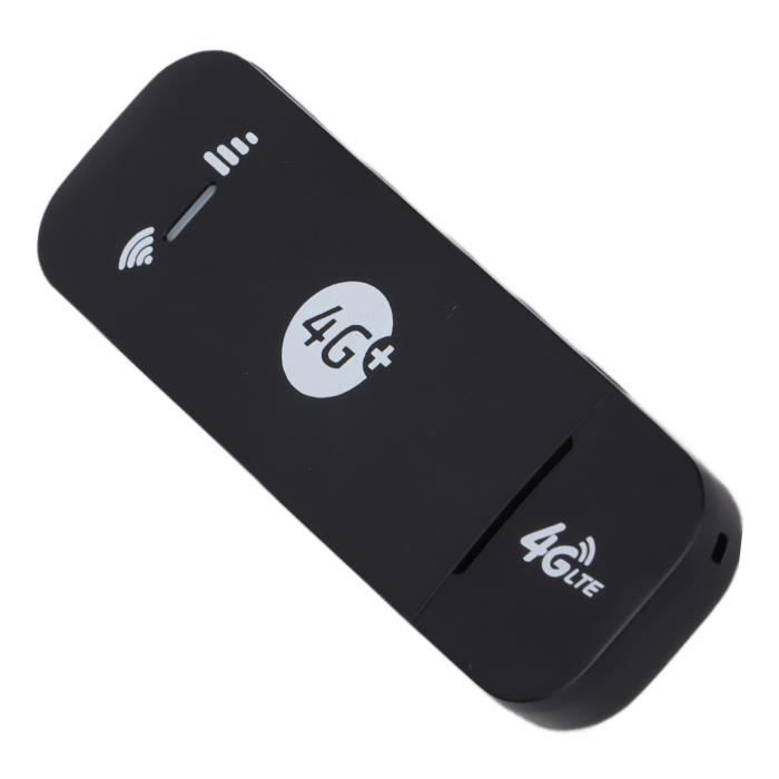 Clé 4G/3G WiFi USB - Point D'accès Mobile Avec Slot Carte SIM - Jusqu'à 10 Utilisateurs - Antenne Intégrée