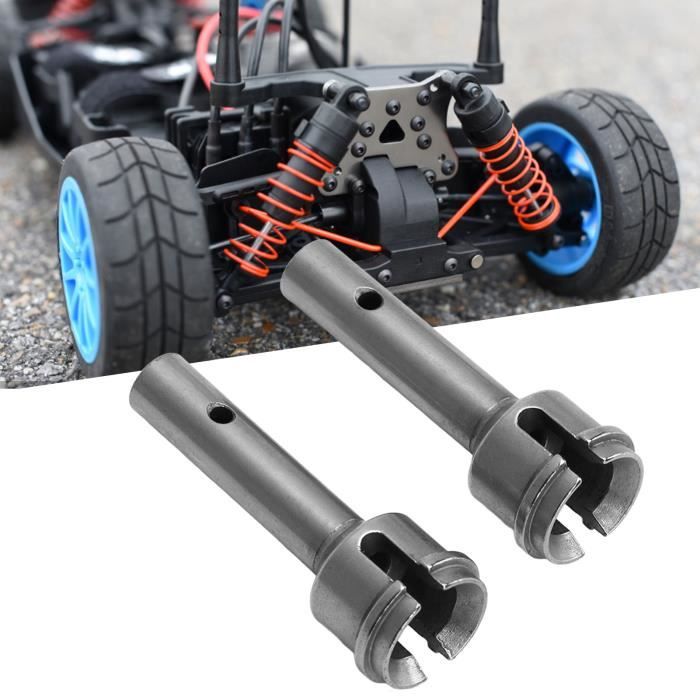Essieu De Roue RC En Acier – 4 Pièces Compatibles HSP 1/10 (94111/94123/94107/94018) – Accessoire De Renfort Pour Voiture RC