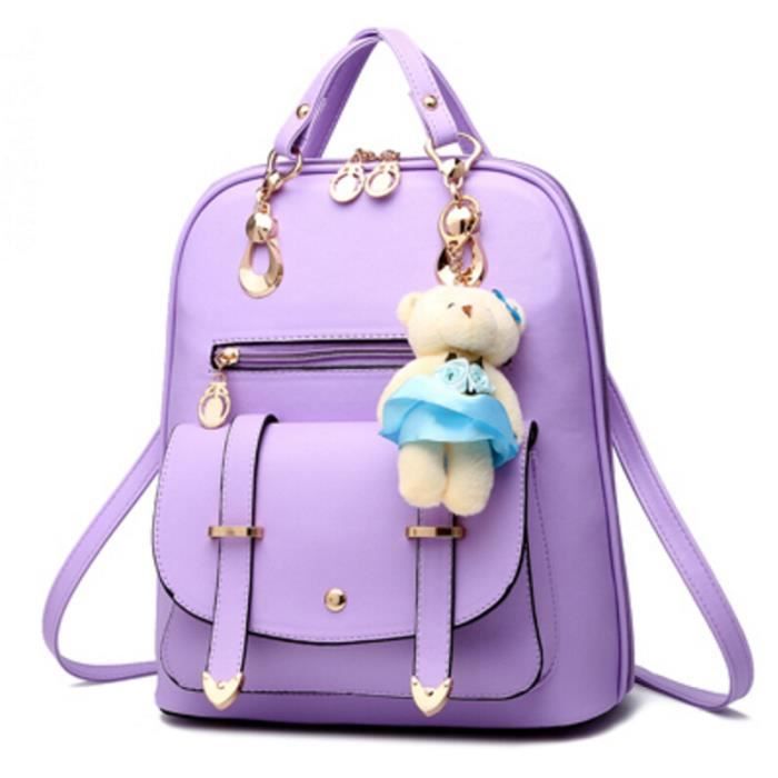 Grand sac à dos 'Stitch' - VIOLET - - 16.00