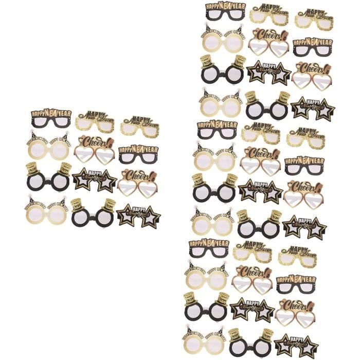 DPKOW Lunettes Bonne Année 2023 Lunettes Réveillon Or Rose Lunettes Fete En Papier Pour 2023 Fournitures Fete Du Nouvel An Prop Photo Decoration Du Nouvel An 27 Pieces DPKOW Lunettes Bonne Année 2023 Lunettes Réveillon Or Rose Lunettes Fete En Papier Pour 2023 Fournitures Fete Du Nouvel An Prop Photo Decoration Du Nouvel An 27 Pieces